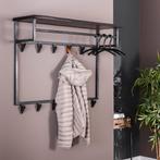 Yucon kapstok zwart 12 haken | OUTLET C - ALLEEN AFHAAL, Huis en Inrichting, Stoelen, Ophalen of Verzenden, Nieuw, Zwart