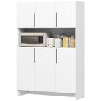 TRUUSK Keukenkast Buffetkast - 6 Deuren - 4 Kasten - Geluidl, Huis en Inrichting, Verzenden, Nieuw