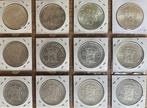 Nederland. 2 1/2 Gulden 1929 - 1964 ( serie van 12 stuks ), Postzegels en Munten, Munten | Nederland
