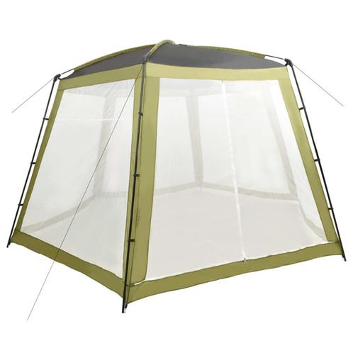 vidaXL Zwembadtent 500x433x250 cm stof groen, Tuin en Terras, Zwembad-toebehoren, Nieuw, Verzenden