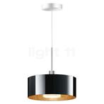 Bruck Cantara Hanglamp LED, chroom glimmend/glas zwart/goud, Verzenden, Nieuw