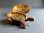 Figuur - Turtle box - Messing, Antiek en Kunst