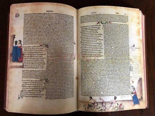Salerno Editrice - Comedia di Dante (FAC SIMILE Divina, Antiek en Kunst, Antiek | Boeken en Bijbels