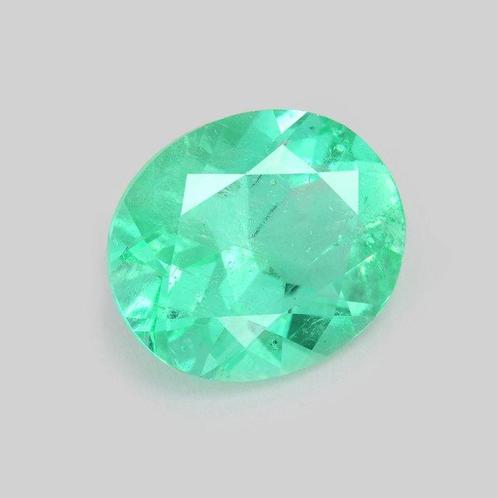 Groen Smaragd - 4.29 ct - Bellerophon Gemlab - Colombiaanse, Sieraden, Tassen en Uiterlijk, Edelstenen