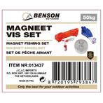 Benson Startpakket magneetvissen - 50 kg trekkracht - 10..., Ophalen of Verzenden, Nieuw