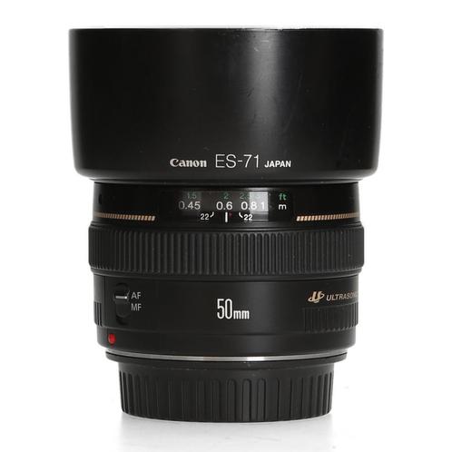 Canon EF 50mm F1.4 USM, Audio, Tv en Foto, Fotografie | Lenzen en Objectieven, Zo goed als nieuw, Ophalen of Verzenden