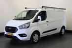 Ford Transit Custom 2.0 TDCI 130PK L2 EURO 6, Gebruikt, Wit, Leder, Ford