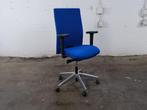 Interstuhl | Bureaustoel | Gebruikt | Blauw gestoffeerd | Ge, Huis en Inrichting, Bureaus, Verzenden, Gebruikt