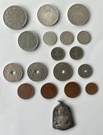 België. Albert I (1909-1934). Lot van 17 Belgische munten