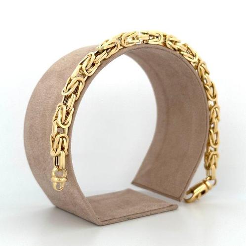 Handmade - Armband - Bizantina piena - 17.4 g - 18 karaat, Sieraden, Tassen en Uiterlijk, Armbanden