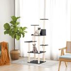 vidaXL Kattenmeubel met sisal krabpalen 153 cm donkergrijs, Dieren en Toebehoren, Katten-accessoires, Verzenden, Nieuw