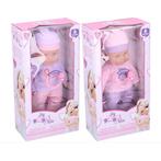 Babypop 41cm met 6 geluiden, Verzenden, Nieuw
