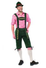 Lederhose lang donkergroen Johann, Kleding | Heren, Carnavalskleding en Feestkleding, Ophalen of Verzenden, Nieuw