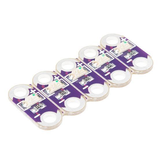 LilyPad LED Blue (5pcs) Sparkfun 14012, Hobby en Vrije tijd, Elektronica-componenten, Verzenden