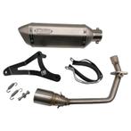 JM Tuning Uitlaat voor 4T 2V - 4T 3V (iGet Euro4 &amp;, Fietsen en Brommers, Brommeronderdelen | Scooters, Ophalen of Verzenden