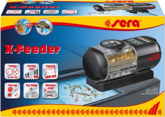 Sera X-Feeder aquarium voerautomaat (Voederautomaten), Dieren en Toebehoren, Vissen | Aquaria en Toebehoren, Overige typen, Nieuw