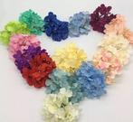 Hortensia hydrangea 36 donkerblauw zijden bloemkop los 15×10, Huis en Inrichting, Woonaccessoires | Kunstplanten en Kunstbloemen