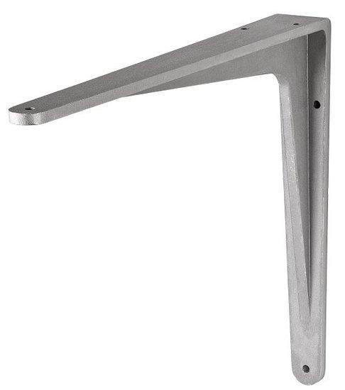 Plankdrager Herakles Aluminium Zilver 500x450 mm, Doe-het-zelf en Verbouw, Hang- en Sluitwerk, Nieuw, Ophalen of Verzenden
