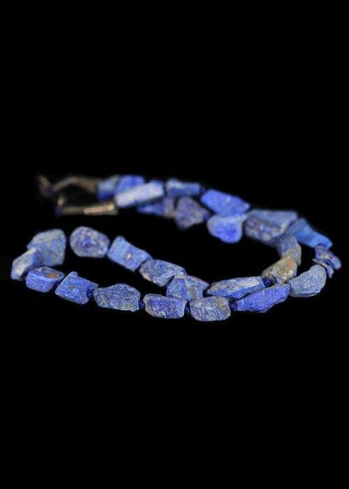 West-Aziatisch Lapis Lazuli Grote kralenketting (Zonder, Antiek en Kunst, Antiek | Overige Antiek