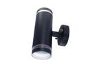 Integral wandlamp zwart IP65 Up&Down voor 2x GU10 LED lam..., Ophalen of Verzenden, Nieuw