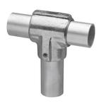 Buiskoppeling Lang T-stuk Ø 27 mm Aluminium, Verzenden, Nieuw