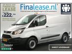 Ford Transit Custom 270 2.0 TDCI L1H1 PDC 3 Persoons €244pm, Nieuw, Ford, Zilver of Grijs, Lease