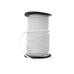 50 meter Elastisch Touw - 10 mm - WIT - elastiek op rol, Caravans en Kamperen, Kampeeraccessoires, Nieuw