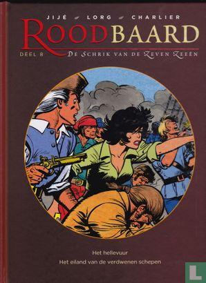 Roodbaard - Het hellevuur + Het eiland van de verdwenen s..., Boeken, Stripboeken, Zo goed als nieuw, Eén stripboek, Verzenden