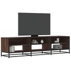 vidaXL Tv-meubel 180x40x46 cm bewerkt hout bruin, Huis en Inrichting, Kasten | Televisiemeubels, Verzenden, Nieuw, Overige houtsoorten
