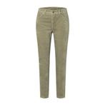 MAC • groene Rich Chic velvet broek • 36, Verzenden, MAC, Nieuw, Maat 36 (S)