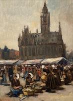 Cor Noltee (1903-1967) - Middelburg Market Day