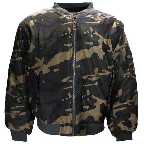 Popmerch Originals Camouflage Bomberjack Jas, Kleding | Heren, Truien en Vesten, Verzenden
