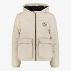 TwoDay korte gewatteerde meisjes winterjas beige maat 134, Kleding | Dames, Jassen | Winter, Verzenden, Nieuw
