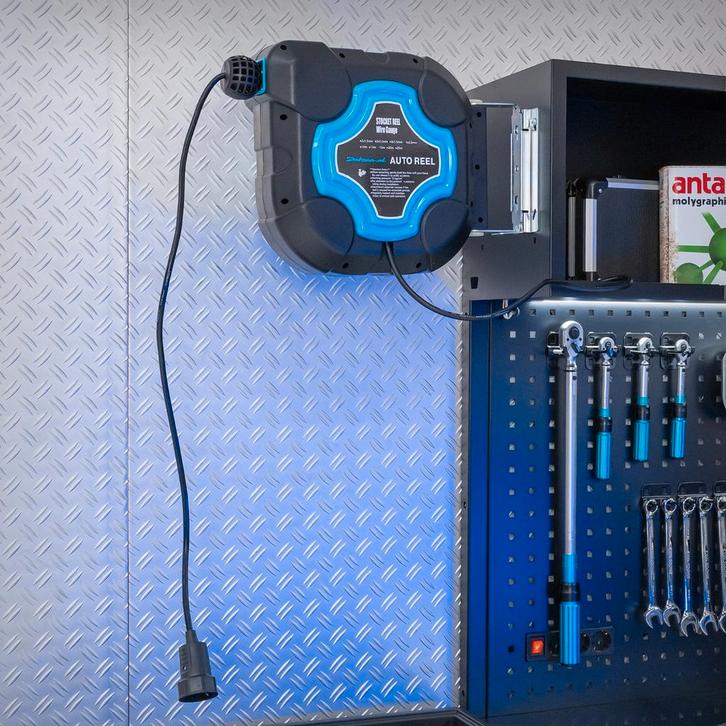 Datona Stroomhaspel 15 meter – 3 x 2,5 mm – draaibaar en, Doe-het-zelf en Verbouw, Gereedschap | Handgereedschap, Nieuw, Ophalen of Verzenden