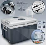 Tillvex® Elektrische Koelbox – 40L – 12V&  230V Stekker – Gr, Caravans en Kamperen, Verzenden, Nieuw