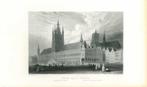 Zicht op Ypres, Antiek en Kunst, Kunst | Etsen en Gravures
