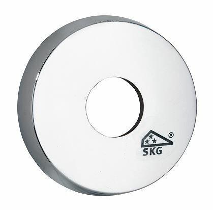 SKG krukrozet buitenzijde Elegant glans chroom, Doe-het-zelf en Verbouw, Hang- en Sluitwerk, Nieuw, Ophalen of Verzenden