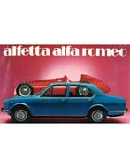 1974 ALFA ROMEO ALFETTA BROCHURE NEDERLANDS, Boeken, Auto's | Folders en Tijdschriften, Nieuw, Alfa Romeo, Author