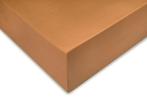 ZoHome Hoeslaken Satinado Cognac Brown - 100% Katoen-Satijn, Nieuw