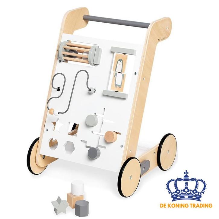 Pinolino Activity Loopwagen | NIEUW!! | Houten speelgoed, Kinderen en Baby's, Speelgoed | Houten speelgoed, Nieuw, Duw- of Trekspeelgoed