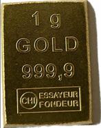 1 gram - Goud .999 - Valcambi  (Zonder Minimumprijs), Postzegels en Munten, Edelmetalen en Baren