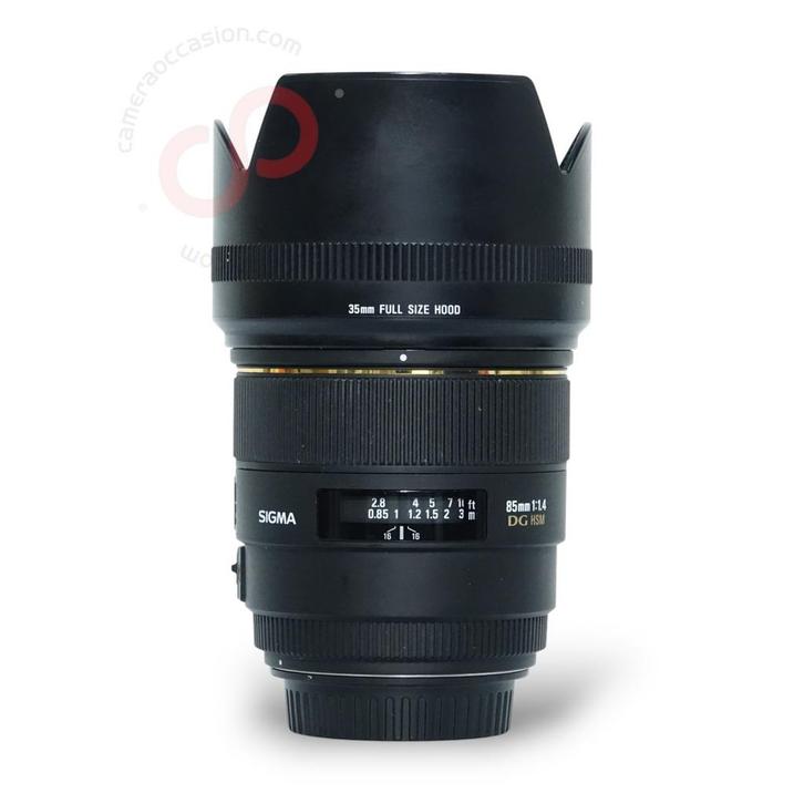 Sigma 85mm 1.4 DG EX HSM (Canon EF) nr. 0448, Audio, Tv en Foto, Fotografie | Lenzen en Objectieven, Toebehoren, Zo goed als nieuw