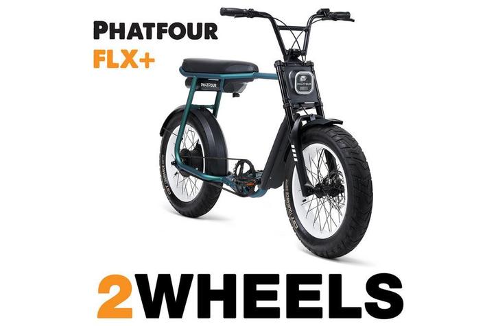PHATFOUR FLX Plus (flx+) Fatbike **AANBIEDING**, Fietsen en Brommers, Elektrische fietsen, Nieuw, Overige merken, 50 km per accu of meer