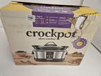 Crock Pot CR605 - Slowcooker - 5.7 liter - Zilver/Zwart, Verzenden, Nieuw