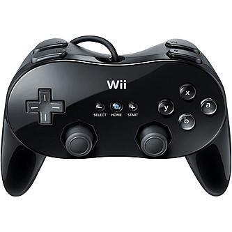 Nintendo Wii Classic Controller - Black, Spelcomputers en Games, Spelcomputers | Nintendo Wii, Zo goed als nieuw, Ophalen of Verzenden