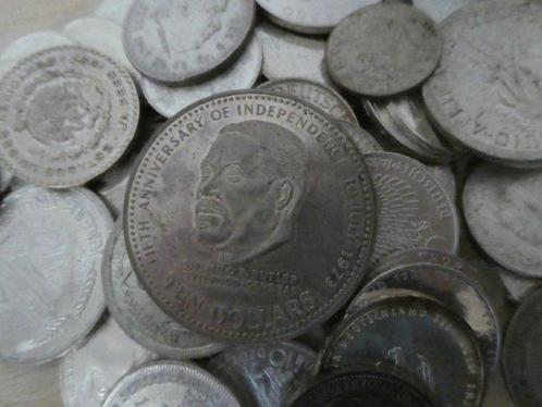 Wereld. Lot of 1 Kilo SILVER coins incl. numismatic coins, Postzegels en Munten, Munten | Europa | Niet-Euromunten