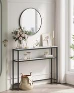 Smalle consoletafel 100 cm met opbergrekken, Verzenden
