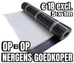 Toplaag Brandrol 4,5mm | Leislag SBS 5m € 18 excl., Overige materialen, Overige kleuren, Overige typen, Nieuw