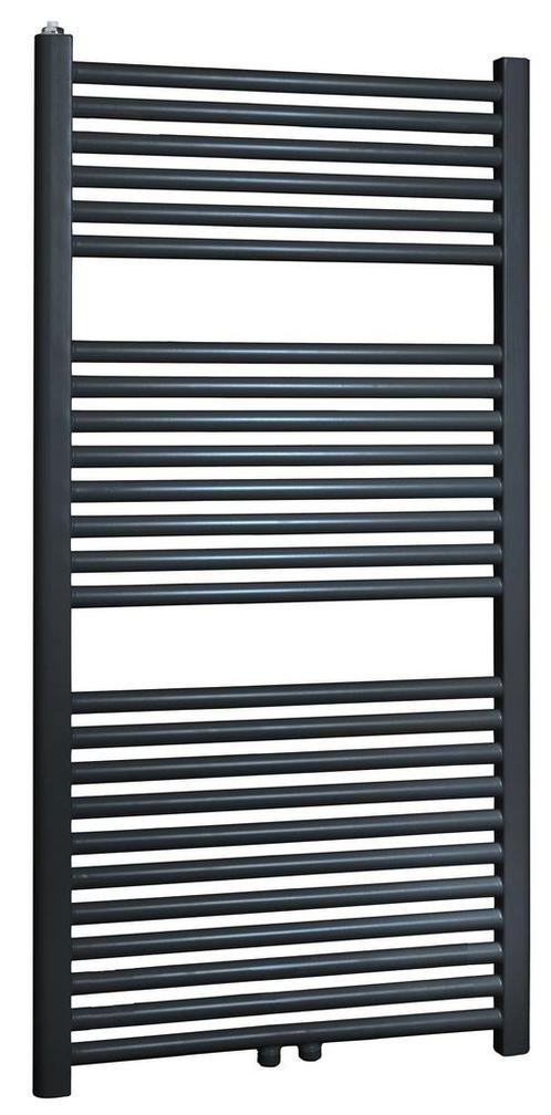 Elara sierradiator antraciet 1185x600 midden onder aansluiti, Doe-het-zelf en Verbouw, Verwarming en Radiatoren, Nieuw, Verzenden