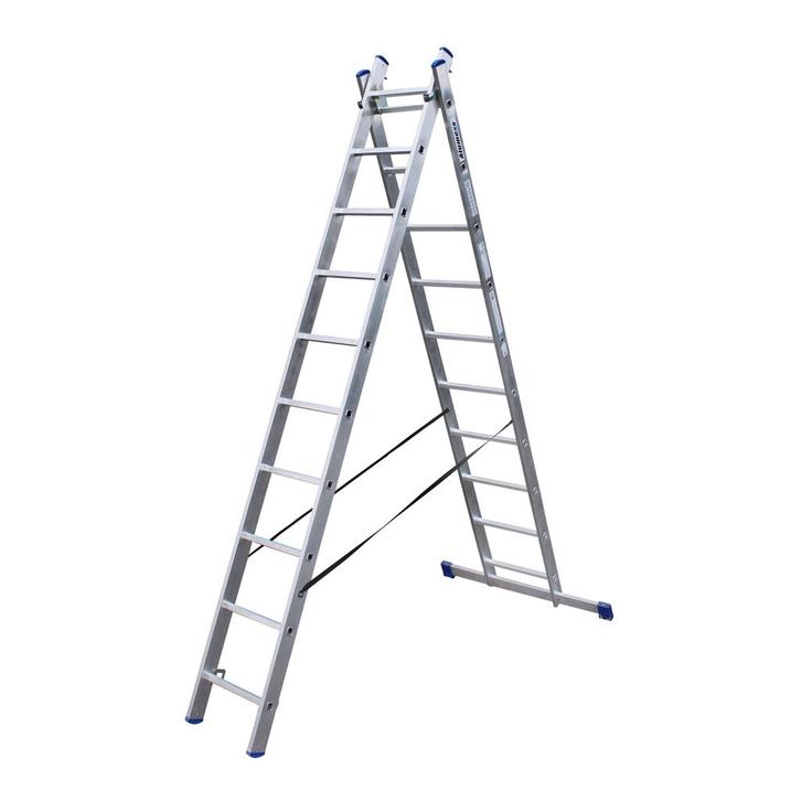 ACTIE! Alumexx ladder 2- en 3-Delig DHZ, Doe-het-zelf en Verbouw, Ladders en Trappen, Nieuw, Verzenden